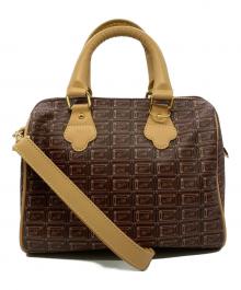 Q-pot.（キューポット）の古着「チョコレート ミニ ボストンバッグ」｜ブラウン