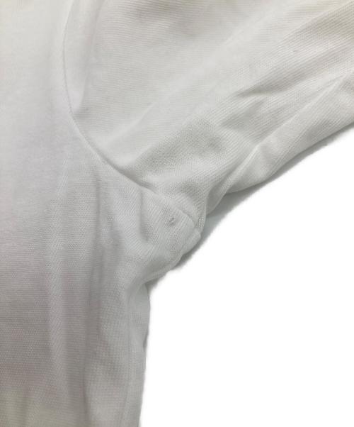 maison kitsune（メゾンキツネ）MAISON KITSUNE (メゾンキツネ) BOLD FOX HEAD PATCH COMFORT TEE SHIRT/ボールド フォックスヘッド パッチ コンフォート Tシャツ ホワイト サイズ:XXSの古着・服飾アイテム