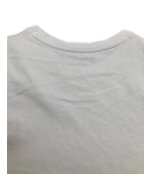 maison kitsune（メゾンキツネ）MAISON KITSUNE (メゾンキツネ) BOLD FOX HEAD PATCH COMFORT TEE SHIRT/ボールド フォックスヘッド パッチ コンフォート Tシャツ ホワイト サイズ:XXSの古着・服飾アイテム