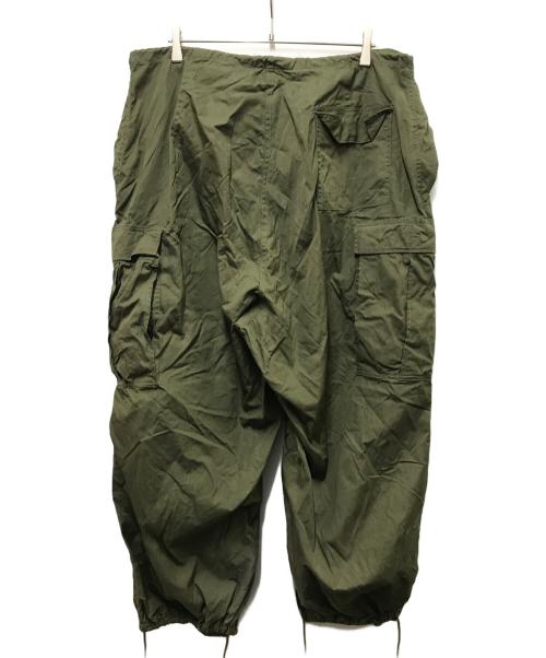 US ARMY（ユーエスアーミー）US ARMY (ユーエスアーミー) 50Sオーバーパンツ オリーブ サイズ:Lの古着・服飾アイテム
