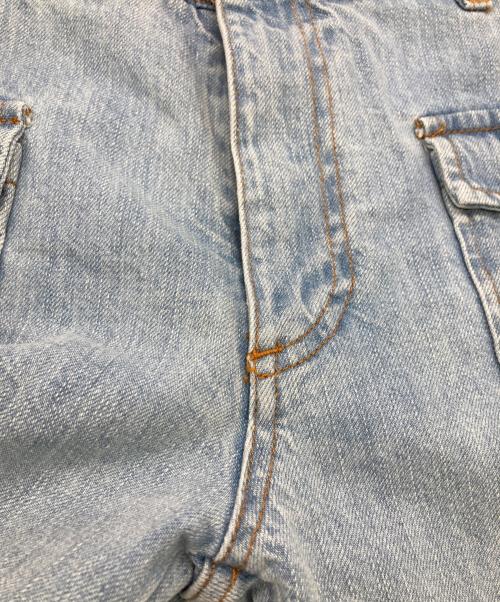 Chloe（クロエ）Chloe (クロエ) ワイドストレートデニムパンツ インディゴ サイズ:40の古着・服飾アイテム