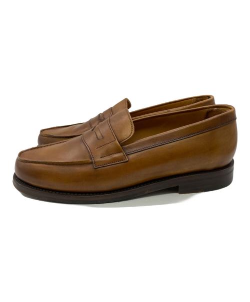 berwick（バーウィック）berwick (バーウィック) コインローファー ブラウン サイズ:8 1/2の古着・服飾アイテム