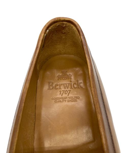 berwick（バーウィック）berwick (バーウィック) コインローファー ブラウン サイズ:8 1/2の古着・服飾アイテム