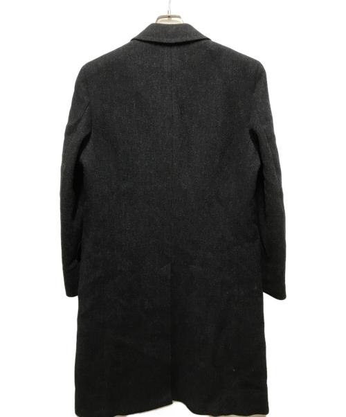 BROOKS BROTHERS（ブルックスブラザーズ）BROOKS BROTHERS (ブルックスブラザーズ) 80s比翼チェスターコート ブラック サイズ:52の古着・服飾アイテム