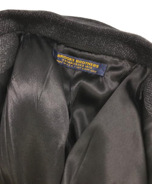 BROOKS BROTHERS（ブルックスブラザーズ）BROOKS BROTHERS (ブルックスブラザーズ) 80s比翼チェスターコート ブラック サイズ:52の古着・服飾アイテム