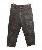 LEVI'Sリーバイス）の古着「90s 550 後染めブラックデニムパンツ」｜ブラック