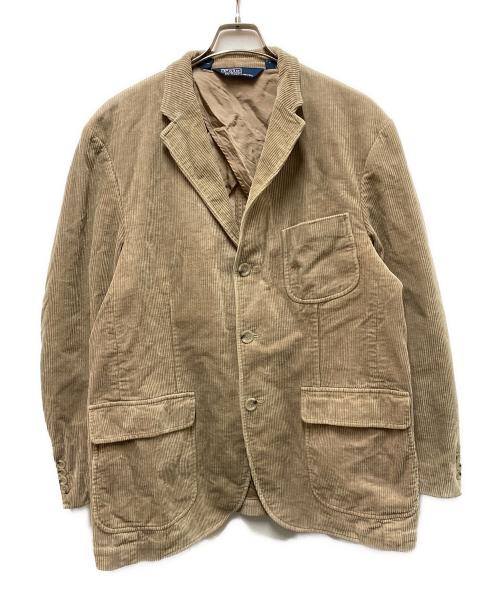 POLO RALPH LAUREN（ポロ・ラルフローレン）POLO RALPH LAUREN (ポロ・ラルフローレン) 80s 3Bコーデュロイジャケット ベージュ サイズ:Ｌの古着・服飾アイテム