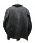 Cyrano VETEMENT CUIR (Cyrano VETEMENT CUIR) レザーカーコート ブラック サイズ:-：18000円
