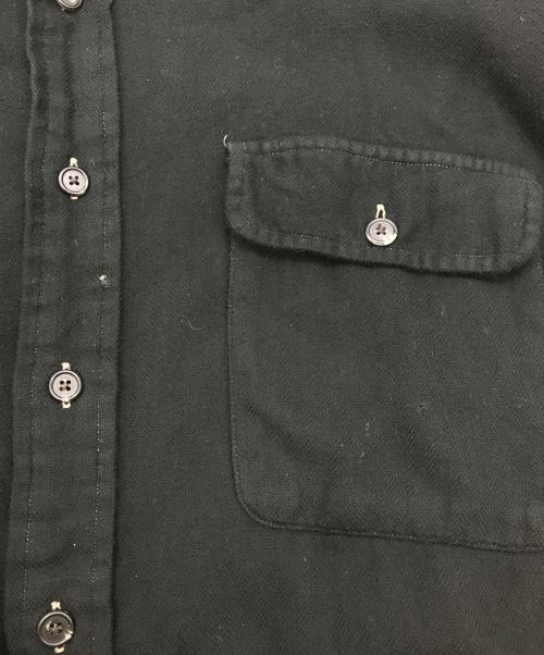 POLO RALPH LAUREN（ポロ・ラルフローレン）POLO RALPH LAUREN (ポロ・ラルフローレン) 90s WHIFIELD HBTコットンシャツ ブラック サイズ:Ｌの古着・服飾アイテム