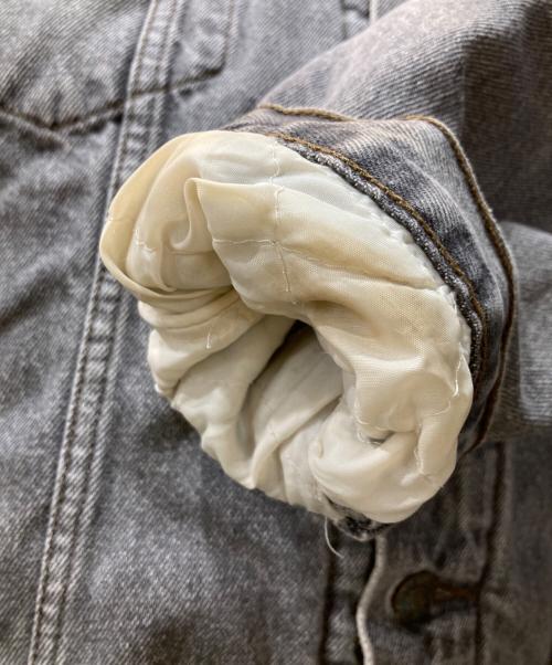 LEVI'S（リーバイス）LEVI'S (リーバイス) 80s 70603 ボアライナーブラックデニムジャケット ブラック サイズ:Ｍの古着・服飾アイテム