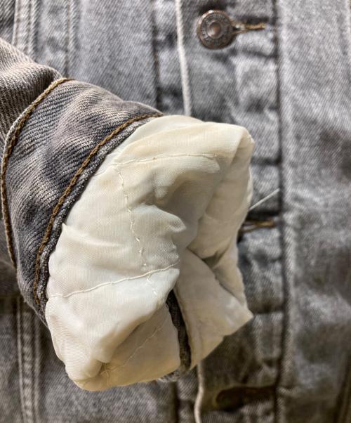 LEVI'S（リーバイス）LEVI'S (リーバイス) 80s 70603 ボアライナーブラックデニムジャケット ブラック サイズ:Ｍの古着・服飾アイテム