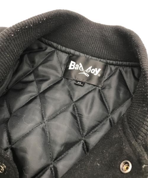 BADBOY（バッドボーイ）BADBOY (バッドボーイ) JIN KAWAGUCHI スタジャン ブラック サイズ:Mの古着・服飾アイテム