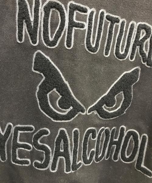 BADBOY（バッドボーイ）BADBOY (バッドボーイ) JIN KAWAGUCHI スタジャン ブラック サイズ:Mの古着・服飾アイテム