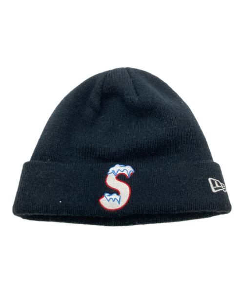SUPREME（シュプリーム）Supreme (シュプリーム) New Era (ニューエラ) S Logo Beanie ブラックの古着・服飾アイテム