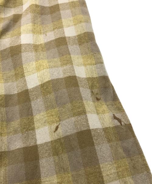 PENDLETON（ペンドルトン）PENDLETON (ペンドルトン) 70s ウールボードシャツ イエロー サイズ:Mの古着・服飾アイテム