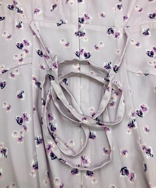 HER LIP TO（ハーリップトゥ）Her lip to (ハーリップトゥ) Marguerite Open Shoulder Dress パープル サイズ:Mの古着・服飾アイテム