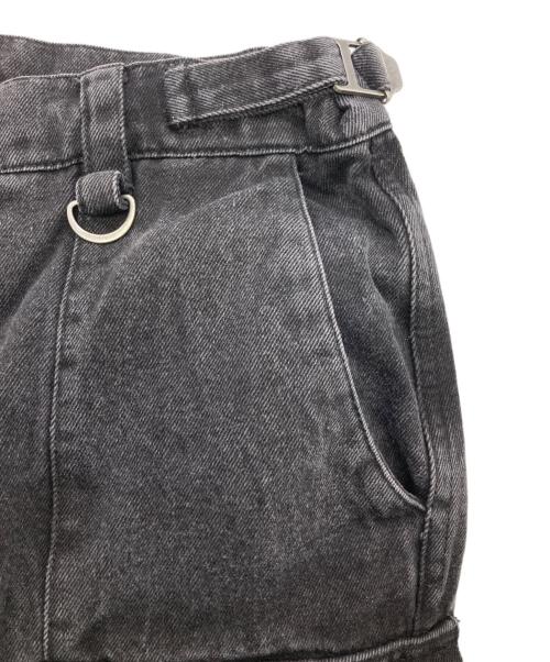 rosen kreuz（ローゼンクロイツ）ROSEN KREUZ (ローゼンクロイツ) 2WAY LONGBELT CARGOPANTS ブラック サイズ:3の古着・服飾アイテム