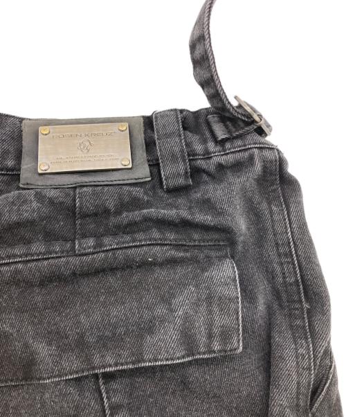 rosen kreuz（ローゼンクロイツ）ROSEN KREUZ (ローゼンクロイツ) 2WAY LONGBELT CARGOPANTS ブラック サイズ:3の古着・服飾アイテム