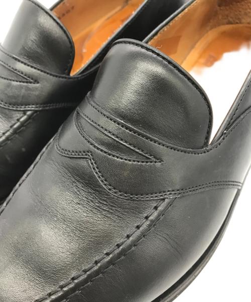 berwick（バーウィック）berwick (バーウィック) コインローファーローファー ブラック サイズ:UK5 1/2の古着・服飾アイテム