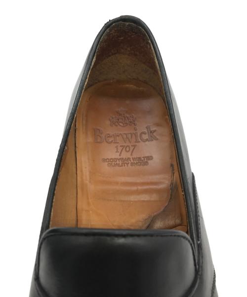 berwick（バーウィック）berwick (バーウィック) コインローファーローファー ブラック サイズ:UK5 1/2の古着・服飾アイテム