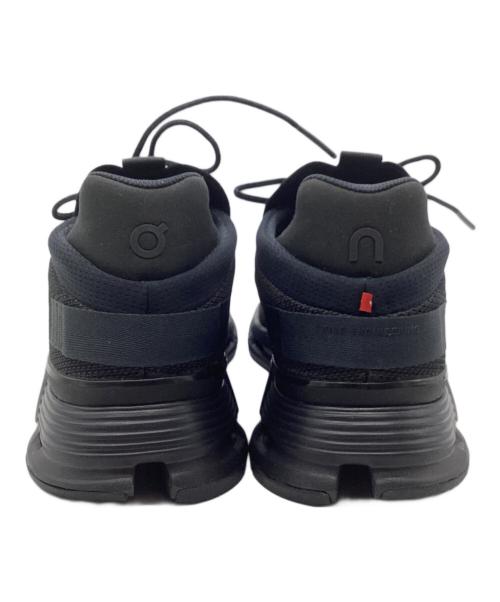 on（オン）On (オン) Cloudnova ローカットスニーカー ブラック サイズ:US9.5の古着・服飾アイテム