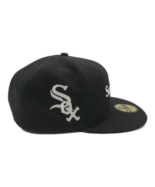 SUPREME（シュプリーム）SUPREME (シュプリーム) New Era (ニューエラ) MLB Teams Box Logo White Sox ブラック サイズ:7　3/4の古着・服飾アイテム