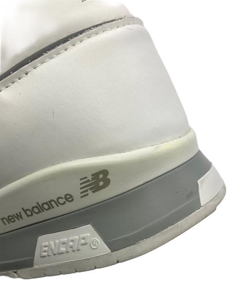 NEW BALANCE（ニューバランス）NEW BALANCE (ニューバランス) ローカットスニーカー ホワイト サイズ:US9(27cm)の古着・服飾アイテム