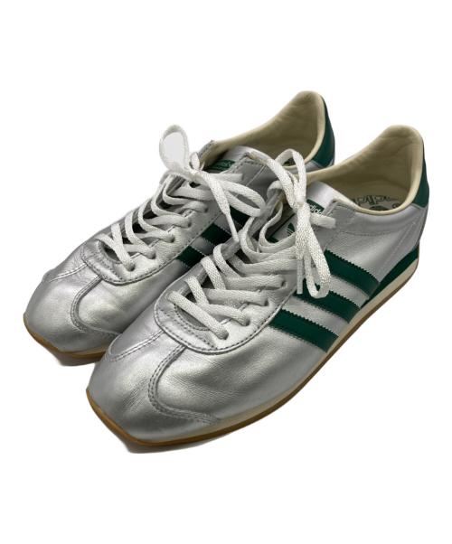 adidas（アディダス）adidas (アディダス)  COUNTRY OG W SILVMT/CGREEN/CWHITE シルバー サイズ:US10 1/2（27.5cm）の古着・服飾アイテム