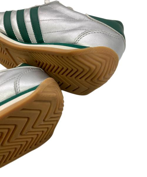 adidas（アディダス）adidas (アディダス)  COUNTRY OG W SILVMT/CGREEN/CWHITE シルバー サイズ:US10 1/2（27.5cm）の古着・服飾アイテム