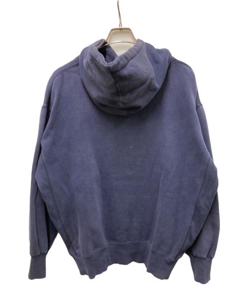 stussy（ステューシー）stussy (ステューシー) 90SヘッドホンSロゴパーカー ネイビー サイズ:Ｌの古着・服飾アイテム