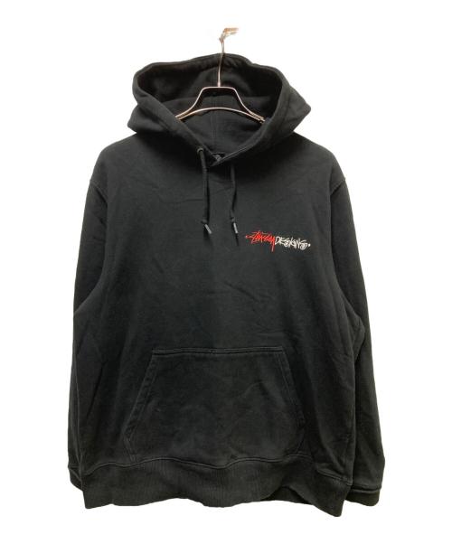 stussy（ステューシー）stussy (ステューシー) Positive Vibrations Applique ブラック サイズ:Mの古着・服飾アイテム