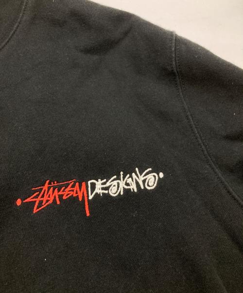 stussy（ステューシー）stussy (ステューシー) Positive Vibrations Applique ブラック サイズ:Mの古着・服飾アイテム
