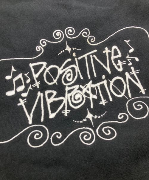 stussy（ステューシー）stussy (ステューシー) Positive Vibrations Applique ブラック サイズ:Mの古着・服飾アイテム