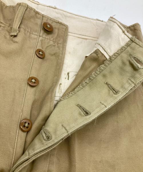 US ARMY（ユーエスアーミー）US ARMY (ユーエスアーミー) 50s M-45チノパン ベージュ サイズ:31の古着・服飾アイテム