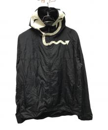 going over gravity（ゴーイング オーバー グラビティ）の古着「ゾンビくんジャームナイロンジャケット」｜ブラック
