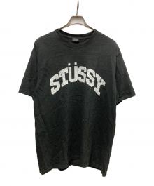 stussy（ステューシー）の古着「プリントTシャツ」｜ブラック