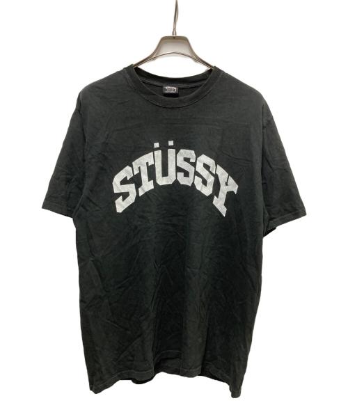stussy（ステューシー）stussy (ステューシー) プリントTシャツ ブラック サイズ:Mの古着・服飾アイテム