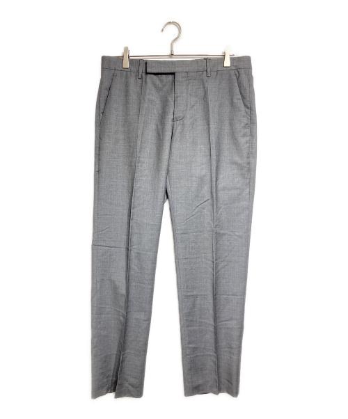 Maison Margiela（メゾンマルジェラ）Maison Margiela (メゾンマルジェラ) センタープレスパンツ/Center crease pants グレー サイズ:48の古着・服飾アイテム