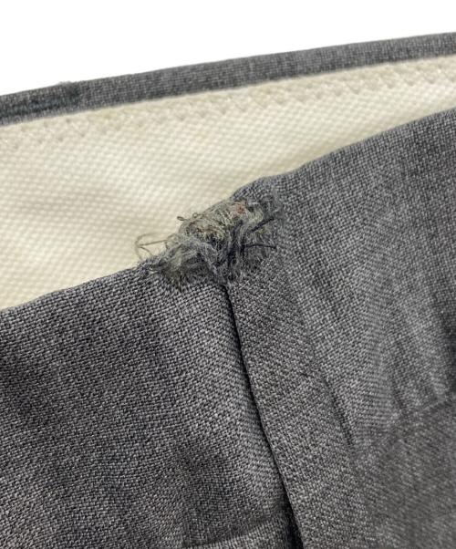 Maison Margiela（メゾンマルジェラ）Maison Margiela (メゾンマルジェラ) センタープレスパンツ/Center crease pants グレー サイズ:48の古着・服飾アイテム