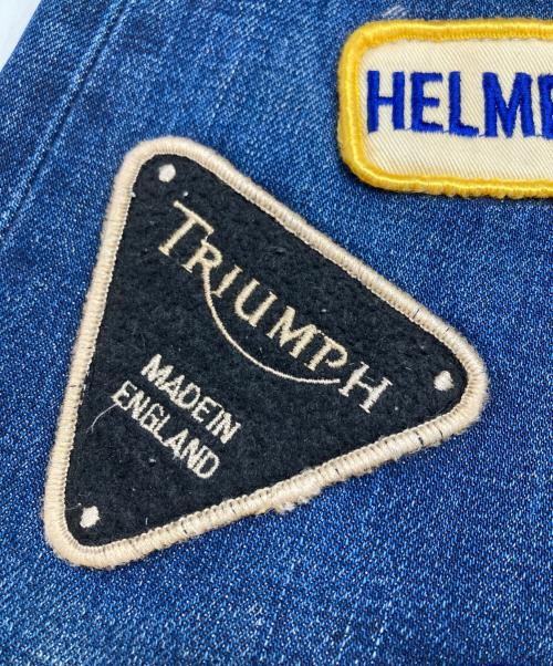 JUNYA WATANABE MAN（ジュンヤワタナベマン）JUNYA WATANABE MAN (ジュンヤワタナベマン) ワッペンデニム/Wappen Denim インディゴ サイズ:Sの古着・服飾アイテム