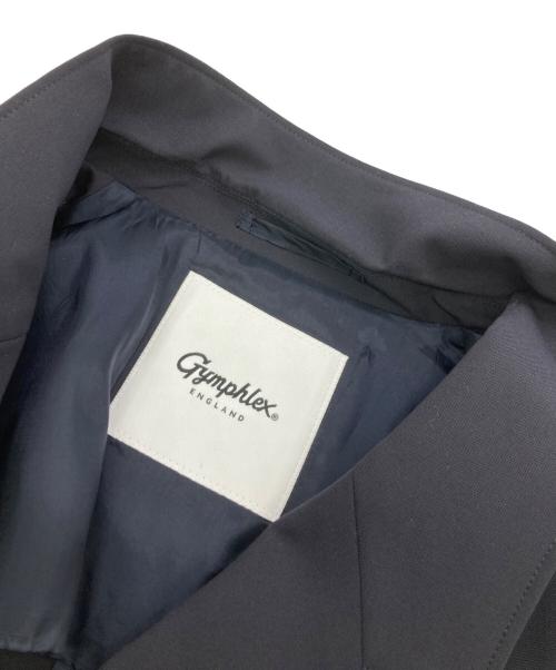 Gymphlex（ジムフレックス）Gymphlex (ジムフレックス) DOUBLE BLAZER JACKET ネイビー サイズ:14の古着・服飾アイテム