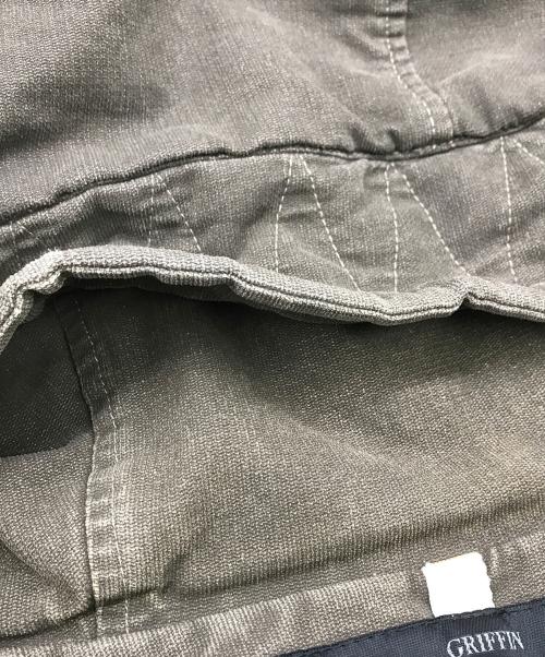 GRIFFIN（グリフィン）GRIFFIN (グリフィン) デザインモッズコート カーキ サイズ:Lの古着・服飾アイテム