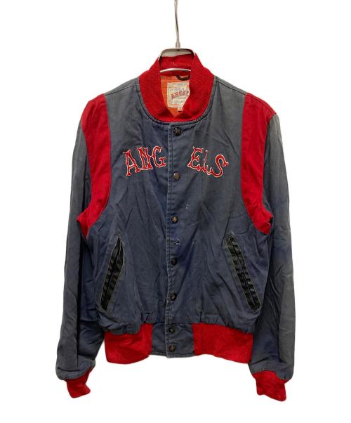 LOS ANGELES ANGELS（ロサンジェルスエンジェルズ）LOS ANGELES ANGELS (ロサンジェルスエンジェルズ) スタジャン グレー サイズ:	SIZE 32の古着・服飾アイテム