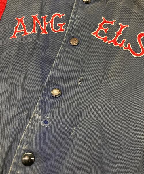 LOS ANGELES ANGELS（ロサンジェルスエンジェルズ）LOS ANGELES ANGELS (ロサンジェルスエンジェルズ) スタジャン グレー サイズ:	SIZE 32の古着・服飾アイテム