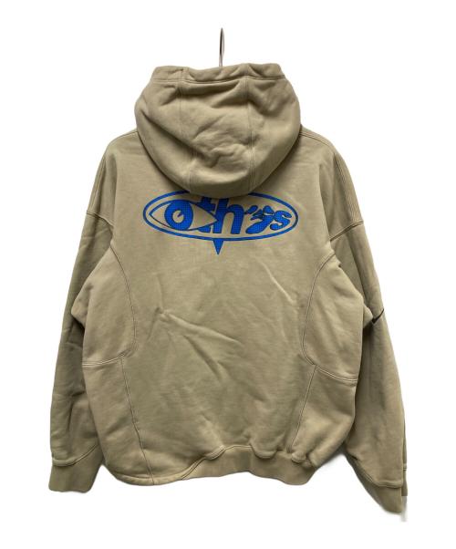 NIKE（ナイキ）NIKE (ナイキ) OFFWHITE (オフホワイト) FLC HOODIE ベージュ サイズ:Mの古着・服飾アイテム