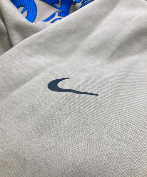 NIKE（ナイキ）NIKE (ナイキ) OFFWHITE (オフホワイト) FLC HOODIE ベージュ サイズ:Mの古着・服飾アイテム