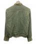 Shirt Jacket (シャツジャケット) 60s ループカラーレーヨンシャツジャケット グリーン サイズ:15：18000円