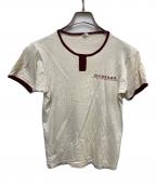 Championチャンピオン）の古着「70s カレッジプリントTEE」｜ホワイト