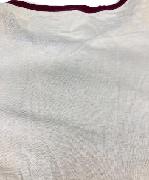 Champion（チャンピオン）Champion (チャンピオン) 70s カレッジプリントTEE ホワイト サイズ:Sの古着・服飾アイテム