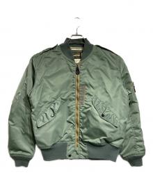 COLIMBO（コリンボ）の古着「CHROME DOME LIGHT ZONE FLIGHT JACKET/クロムドームライトゾーンフライトジャケット」｜カーキ